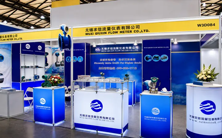无锡求信流量仪表行业展会现场四