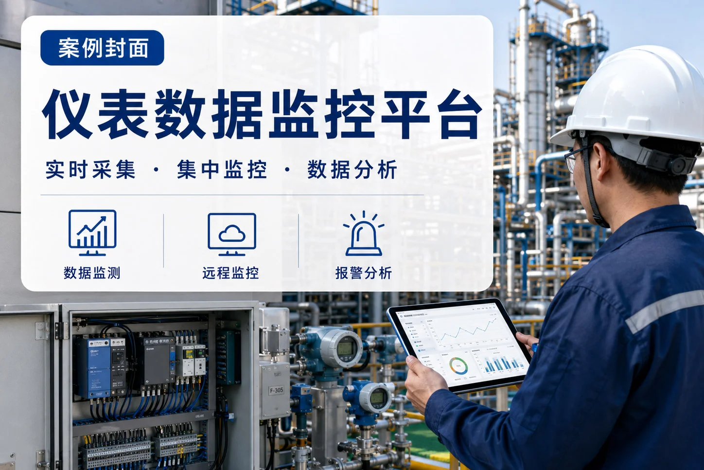 全厂仪表数据上云远程可视化监控与智能运维改造案例