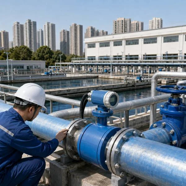 市政污水处理厂进出水流量监测及工艺优化应用案例
