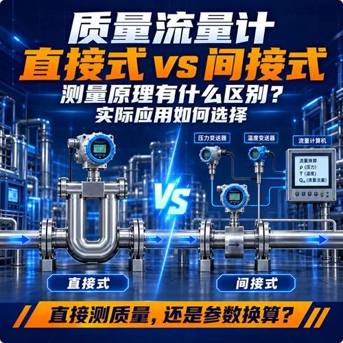 FAQ图片 - 直接式和间接式质量流量计有什么区别？如何选择？